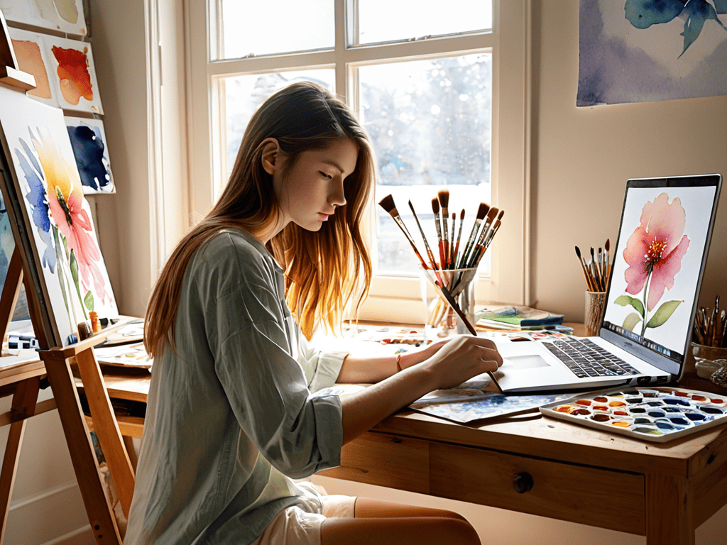 Embracing the Art of Watercolor: Beginner