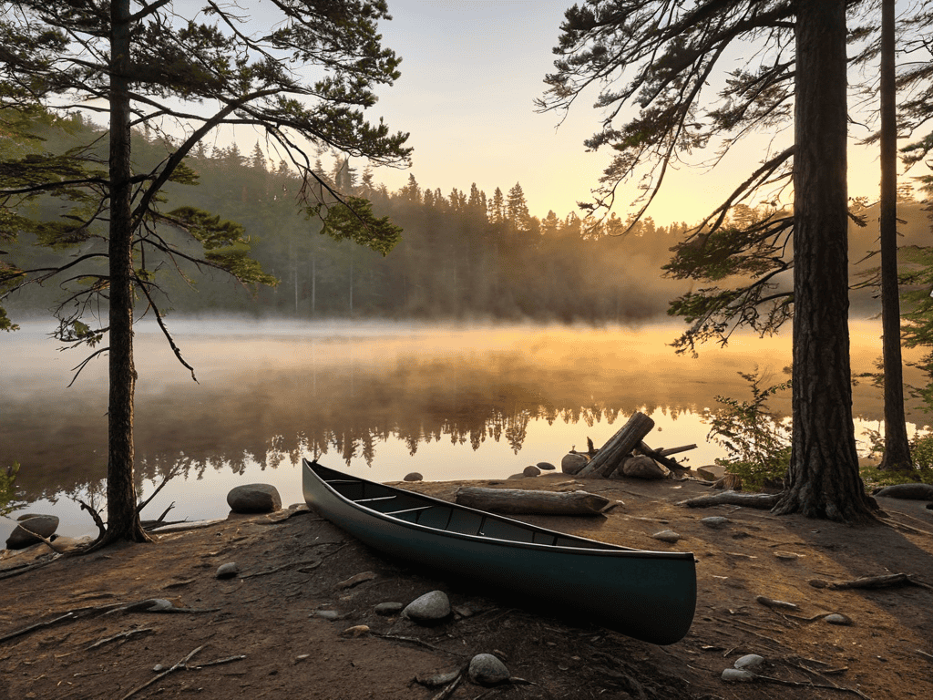 Embracing the Journey" canoe camping guide