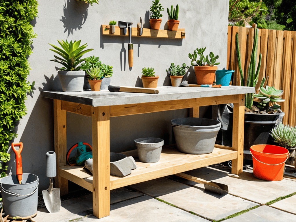 DIY concrete planters guide