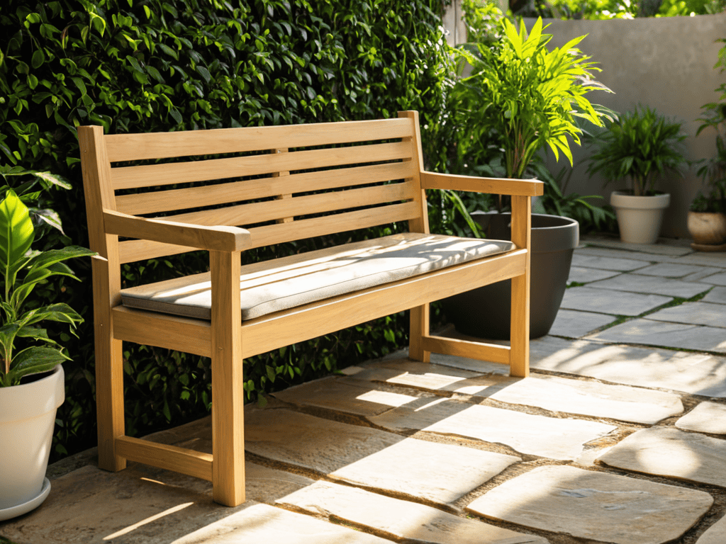 Build simple outdoor patio bench