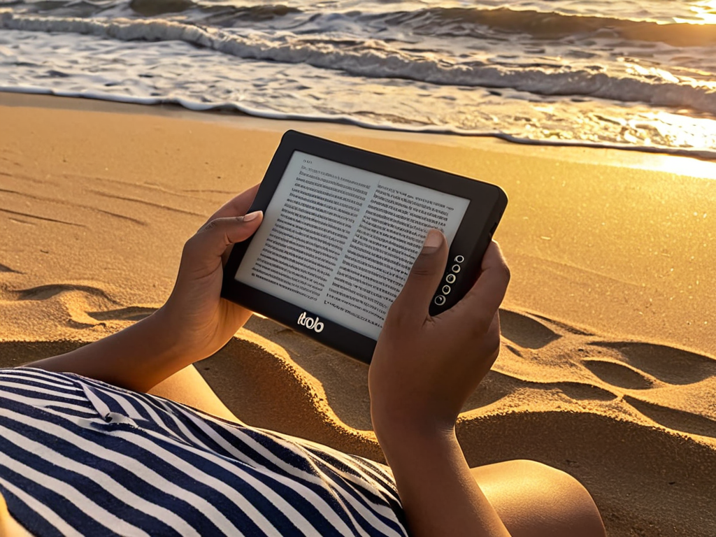 Kobo Libra H2O e-reader device
