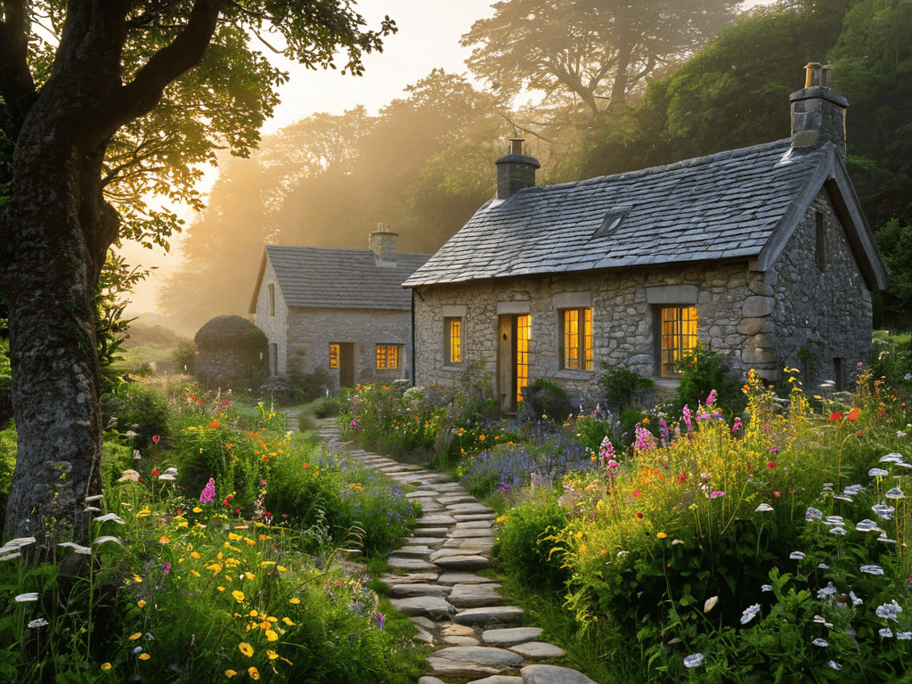 Cottagecore vs Goblincore aesthetic contrast