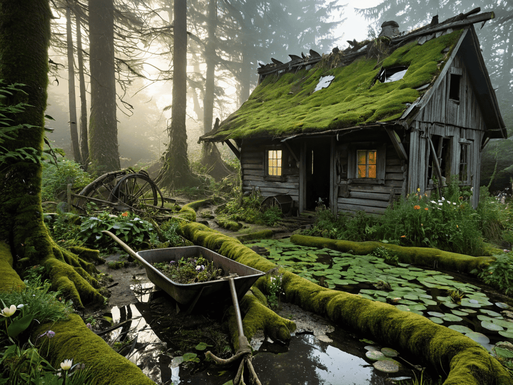 Cottagecore vs Goblincore aesthetic contrast