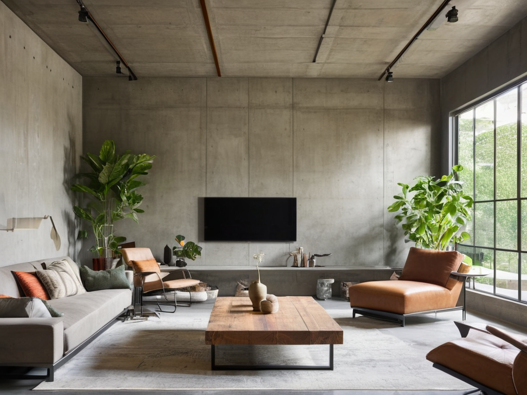 Neo-Brutalism interior design