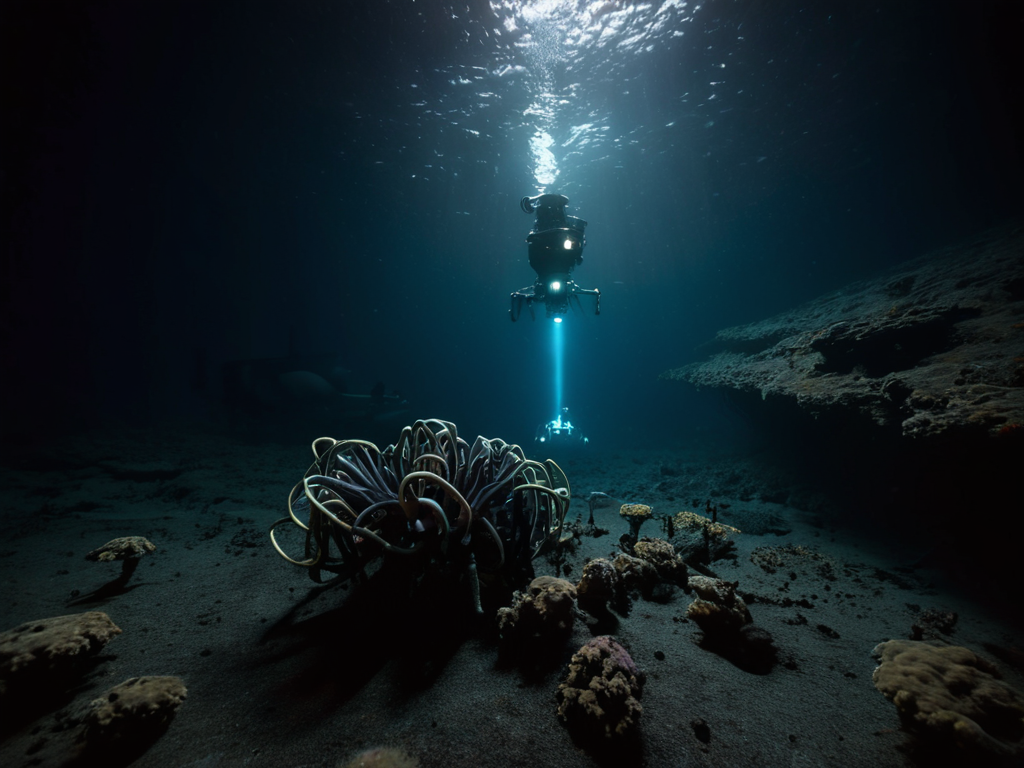 Deep Sea Mining Operation