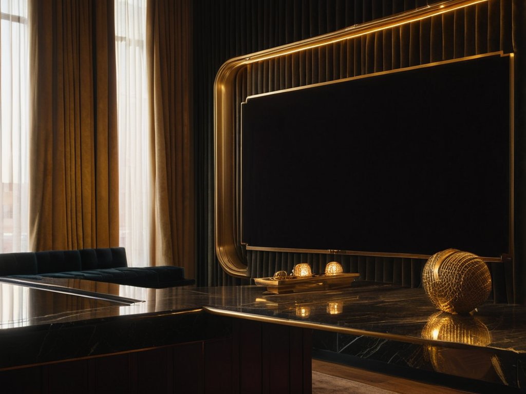 Moody luxury interface design tips