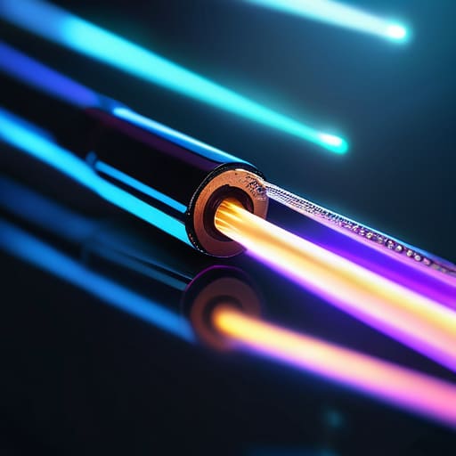 Dark Fiber Trading Latency Arbitrage speed concept.