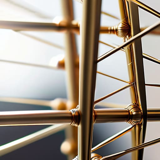 Loom Warp Tension Mobile Mathematics thread architecture.