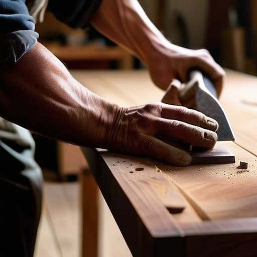 Upcycling Wooden Doors Into Work Tables With Soul